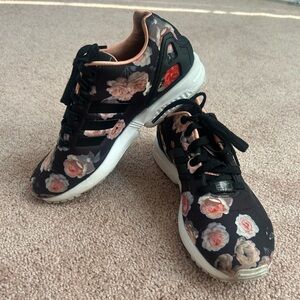 ADIDAS Floral Black Women's Sneakers